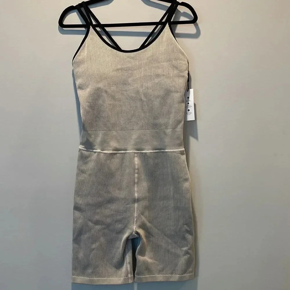 Calvin Klein Active Shorts Romper - Picture 3 of 9